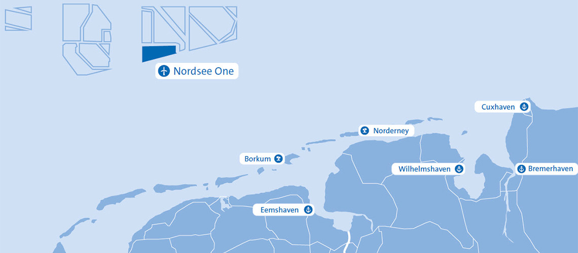 Lokacija NordseeOne